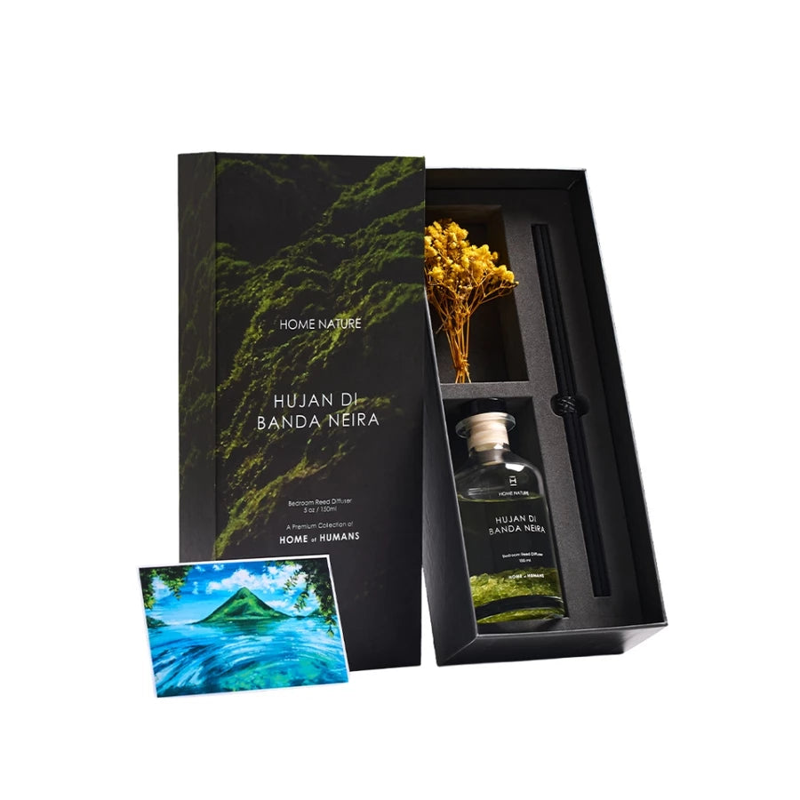 HMNS HOME of HUMANS Hujan di Banda Neira Bedroom Reed Diffuser 150ml – Home Fragrance