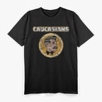 Caucasian Funny Vintage Caucasians Pride T-Shirt
