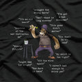 Darts Bullseye Funny Quote Saying For Dart Player Gift Idea T-Shirt