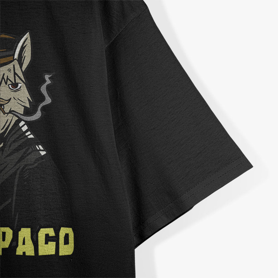 Alpaca Llama Mafia Gangster Funny Meme Men's T-Shirt