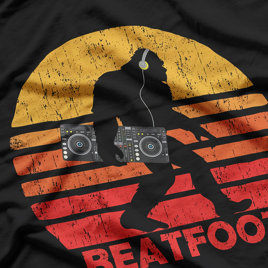 Bigfoot DJ Sasquatch - Funny DJ Graphic T-Shirt