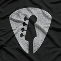 Guitar Pick Guitar Silhouette For Guitar Players T-Shirt