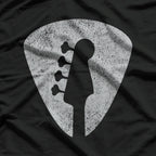 Guitar Pick Guitar Silhouette For Guitar Players T-Shirt
