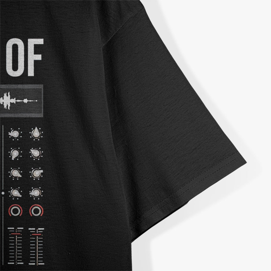 Cool Sound Engineer Art DJ Mixing Desk Lovers T-Shirt