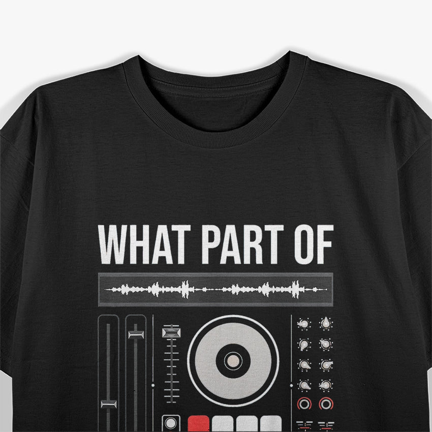 Cool Sound Engineer Art DJ Mixing Desk Lovers T-Shirt