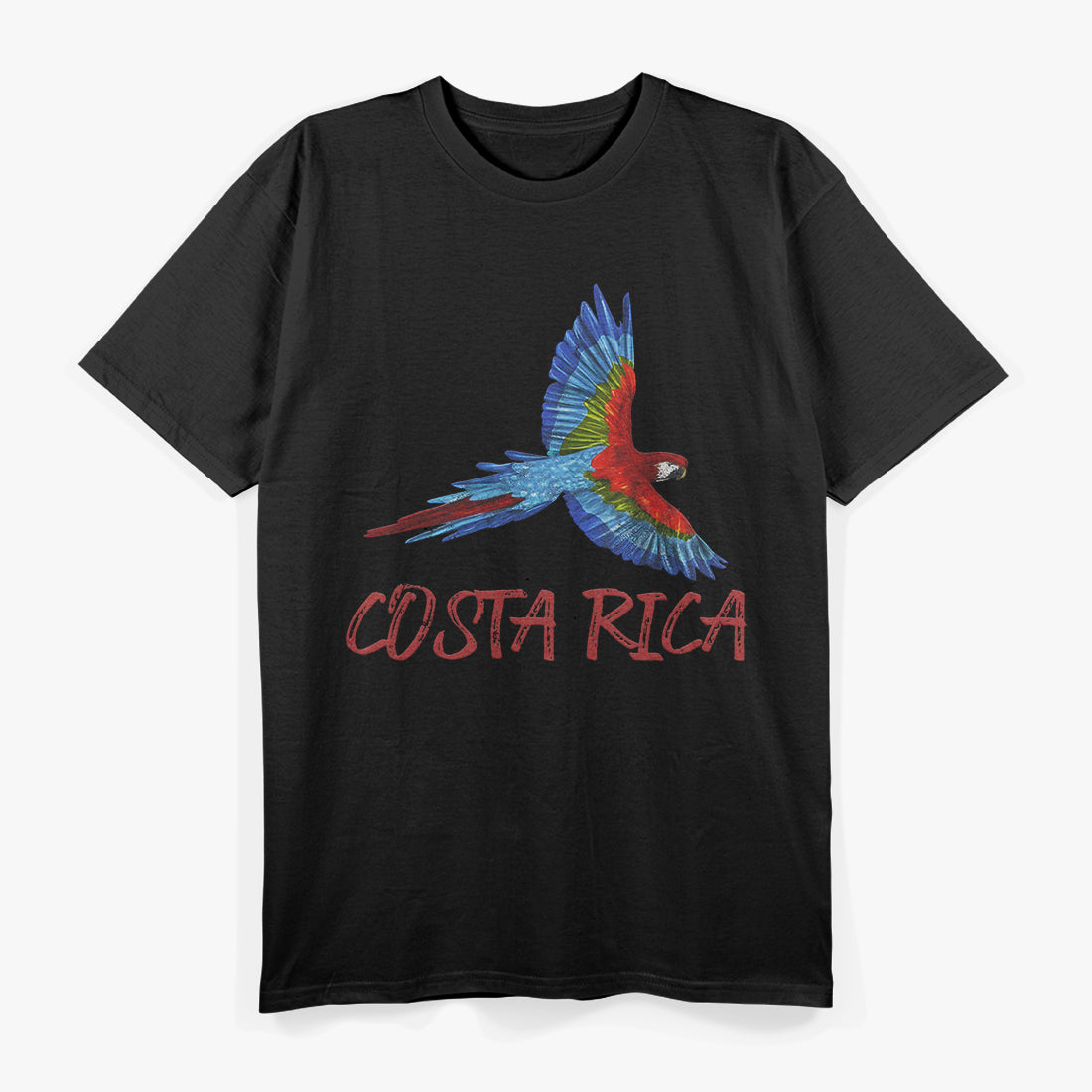 Costa Rica Bird Scarlet Macaw Central American Country T-Shirt