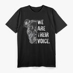 Love Pit Bull / We Are Their Voice T-Shirt