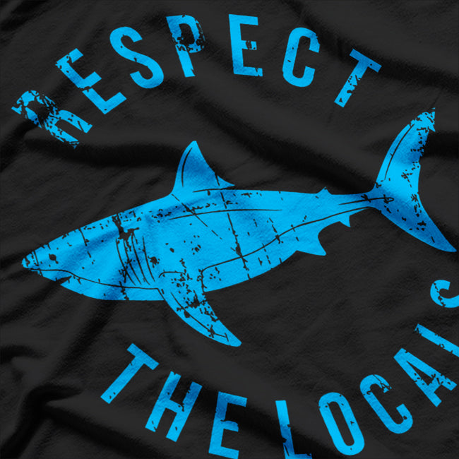 Men’s Respect The Locals Shark T-Shirt
