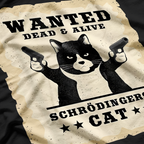Schrödinger's Cat - Quantum Mechanics and Physics Paradox T-Shirt