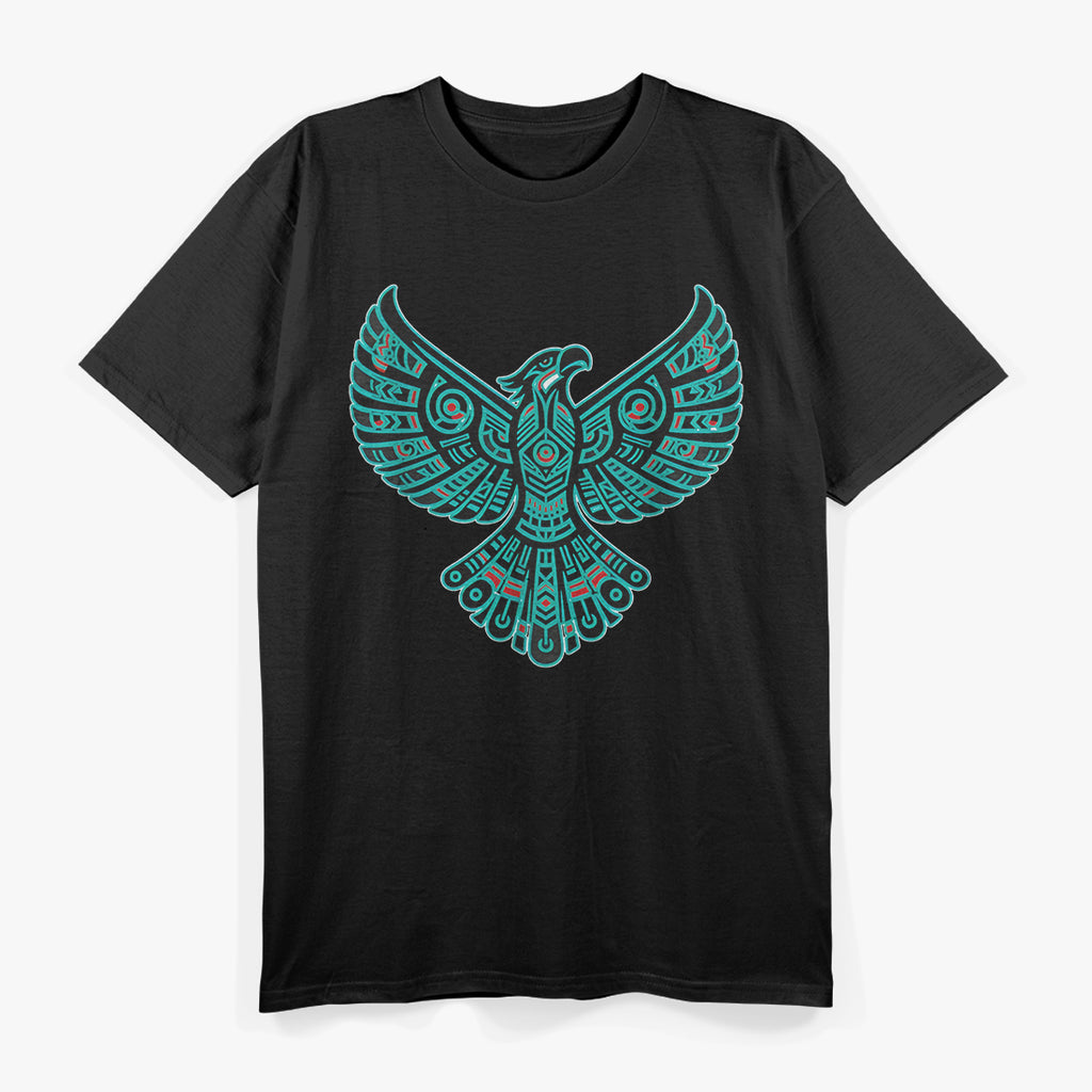 Thunderbird Native American Tribal Art with Powerful Symbolism T-Shirt