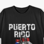 Puerto Rico Boxing Gloves - Show Your Island Pride T-Shirt