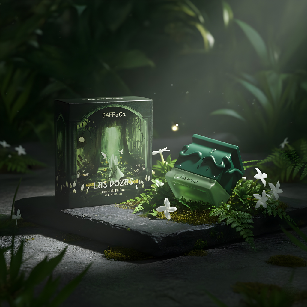 SAFF & Co. LAS POZAS Extrait de Parfum Fresh Aquatic Woody Luxury Scent