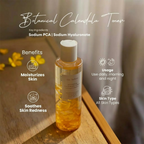The Aubree Botanical Calendula Toner 200ml Hydrating Soothing Facial Toner