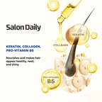 Salon Daily Professional Keratin Hair Spray Non Aeorosol - Extra Strong Hold 200 mL