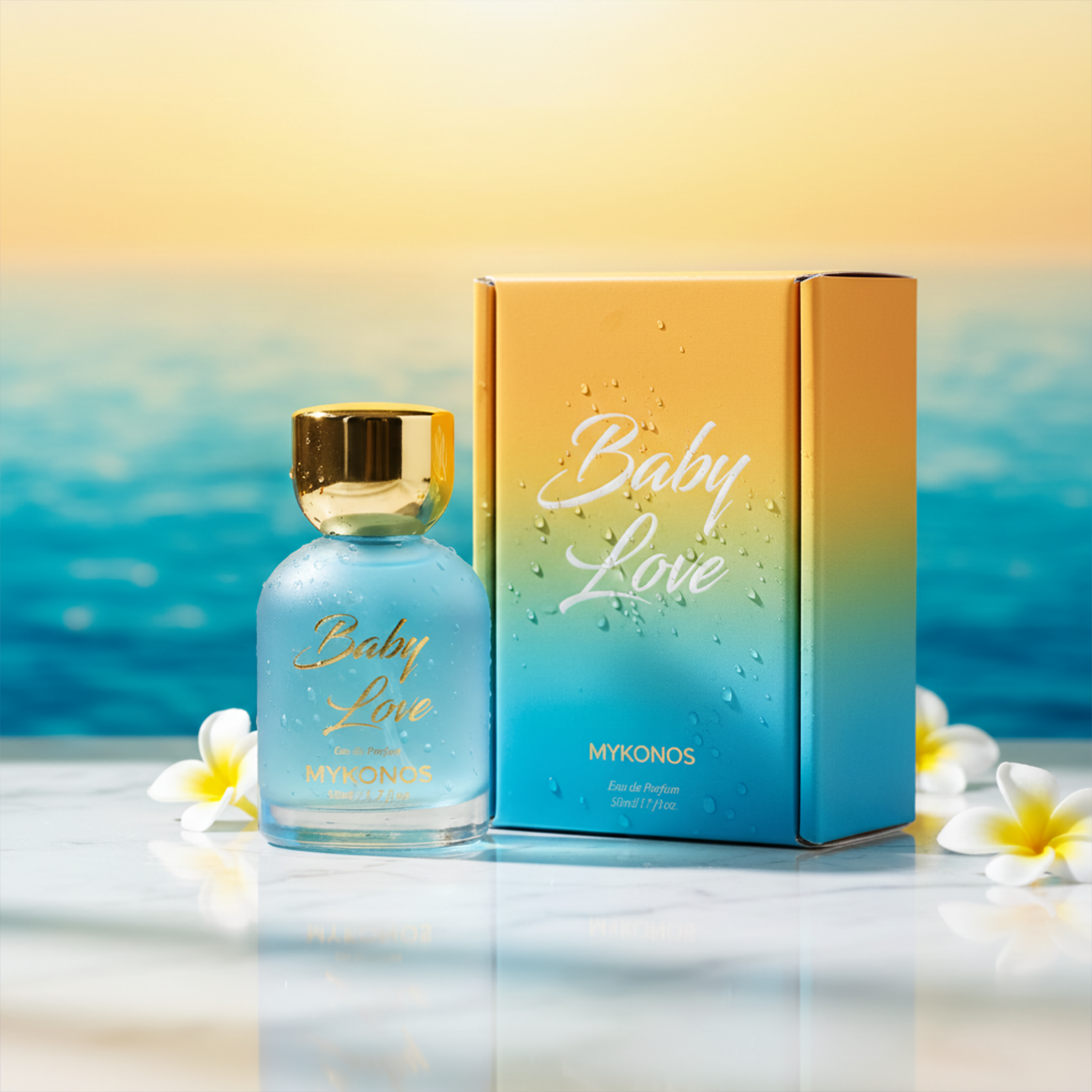Mykonos Baby Love EDP 50ml Soft Sweet Floral Fruity Elegant Feminine Signature Scent