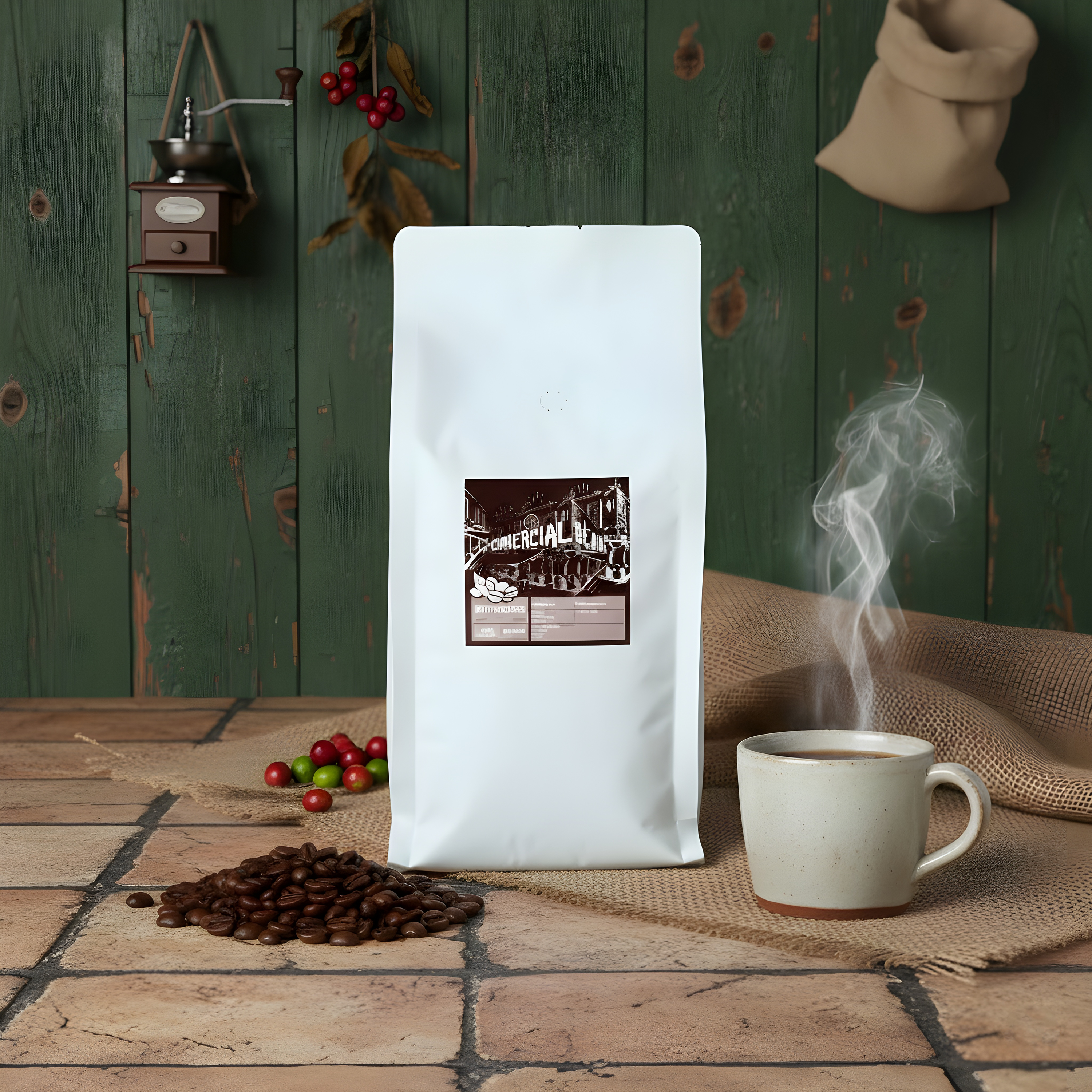 VOTRRO Arabica Mandheling Coffee 1kg – Fine Grind Commercial Espresso Roast