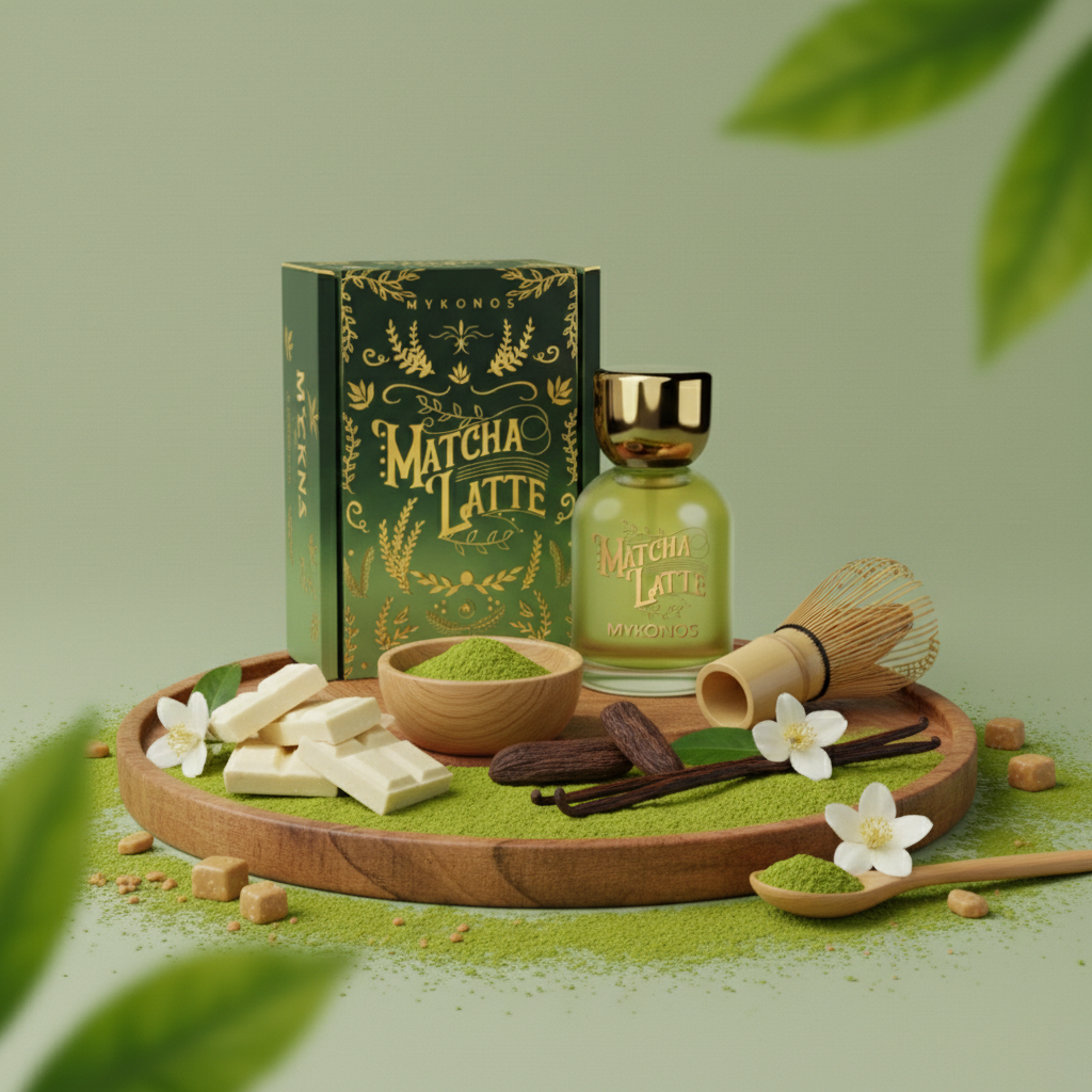 Mykonos Matcha Latte Extrait de Parfum 50ml Fresh Green Tea Scent