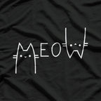 Cat Meow Graphic T-Shirt