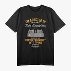 Vintage Retro Guitar Bass Tube Amp Analog-Audio Vacuum Tube T-Shirt