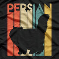 Persian Cat Retro T-Shirt