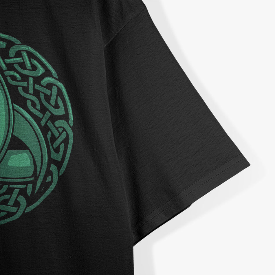 Viking Nordic Warrior: Valhalla and the Trinity Knot T-Shirt