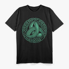 Viking Nordic Warrior: Valhalla and the Trinity Knot T-Shirt