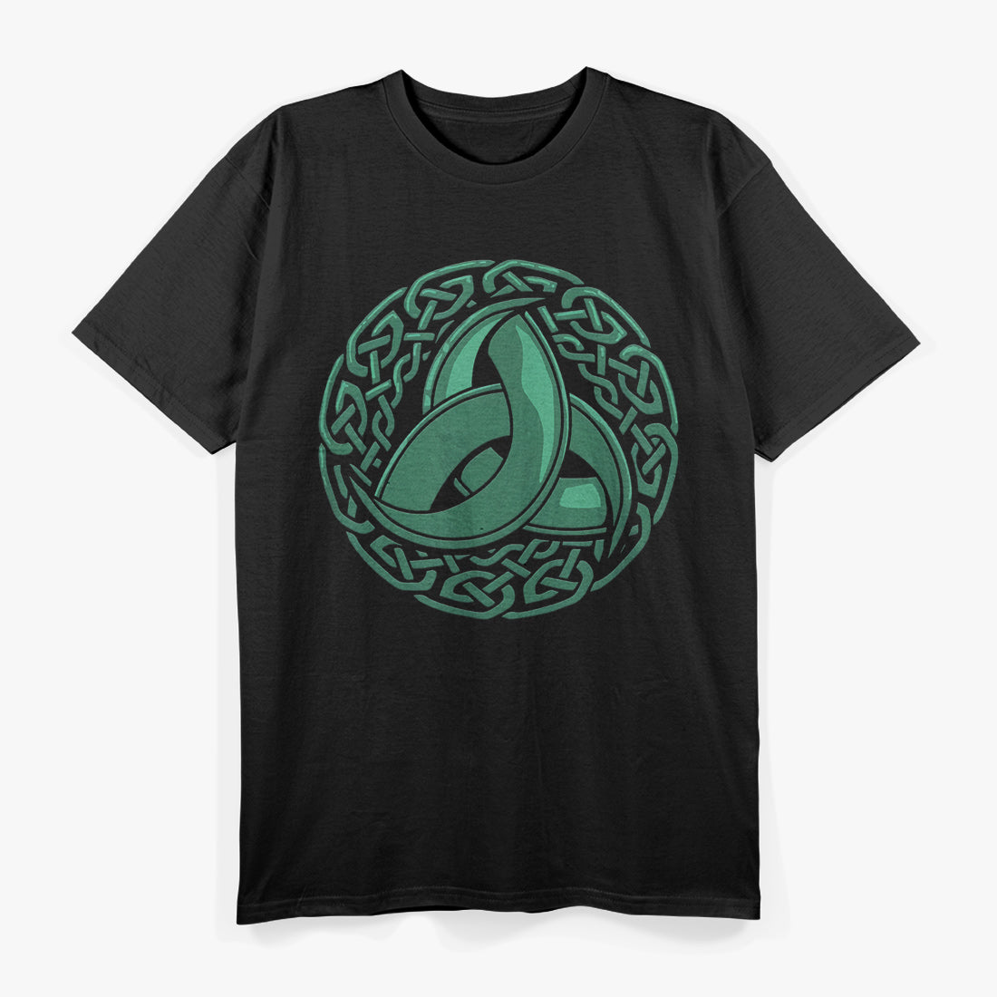 Viking Nordic Warrior: Valhalla and the Trinity Knot T-Shirt