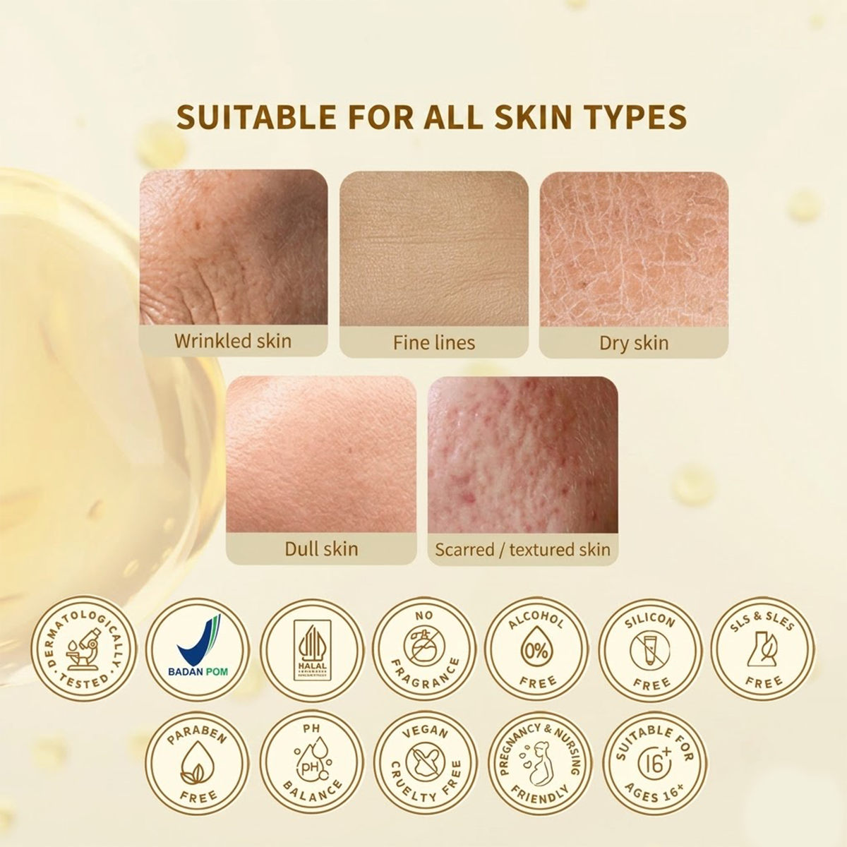 INOSKIN Young & Bright Hydrating Toner Collagen Glowing Face Toner All Skin
