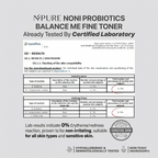 NPURE Noni Serum-Infused Toner 80ml Hydrating Soothing for Sensitive Skin