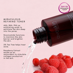 Avoskin Miraculous Refining Toner AHA BHA PHA PGA Exfoliating Toner 100ml