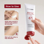 NEWLAB Brightlogy Intensive UV Shield Body Lotion Brightening Serum Moisturizer