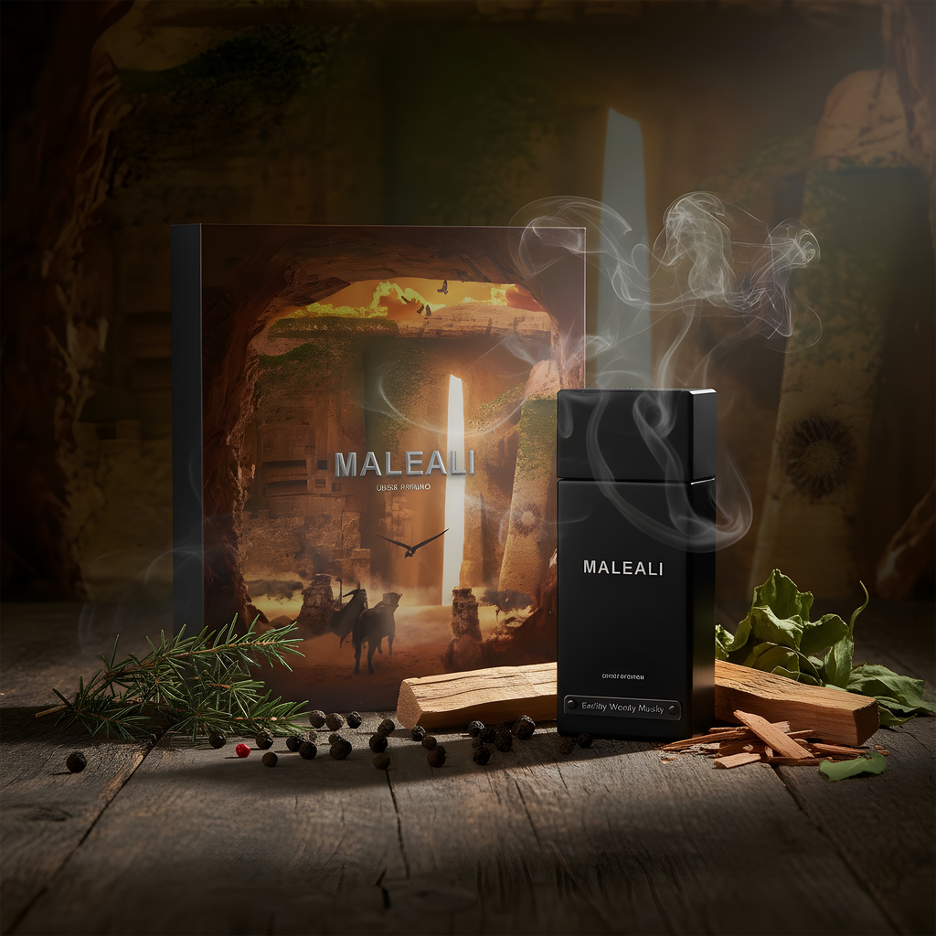 SAFF & Co. MALEALI Extrait de Parfum Elegant Woody Aromatic Musk Scent
