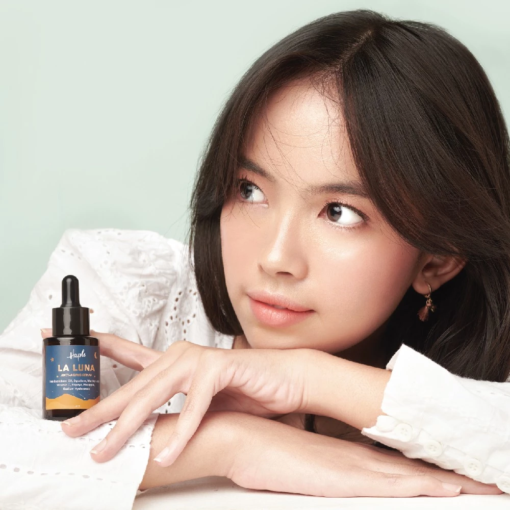 HAPLE La Luna Anti Aging Serum 30ml Firming Brightening Face Serum