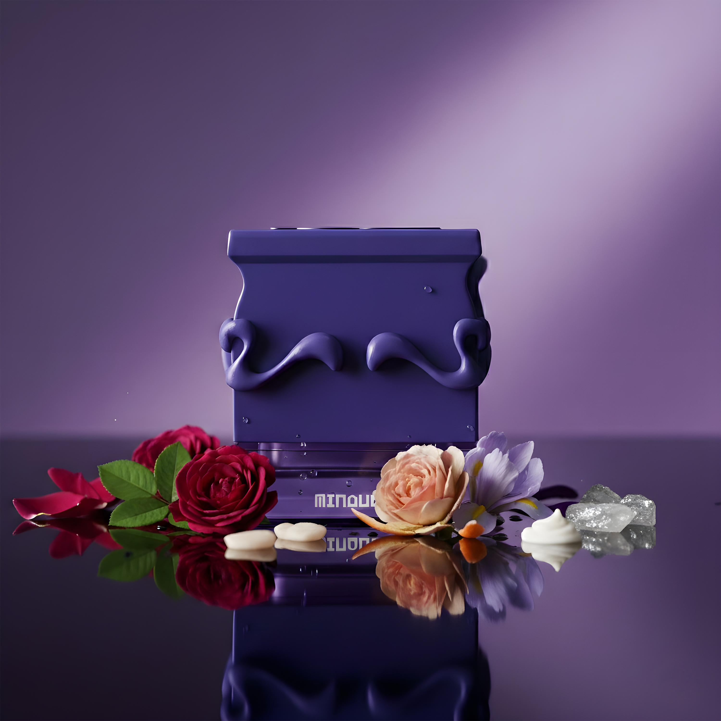 SAFF & Co. MINOUET Extrait de Parfum Elegant Floral Powdery Musk Unisex Scent