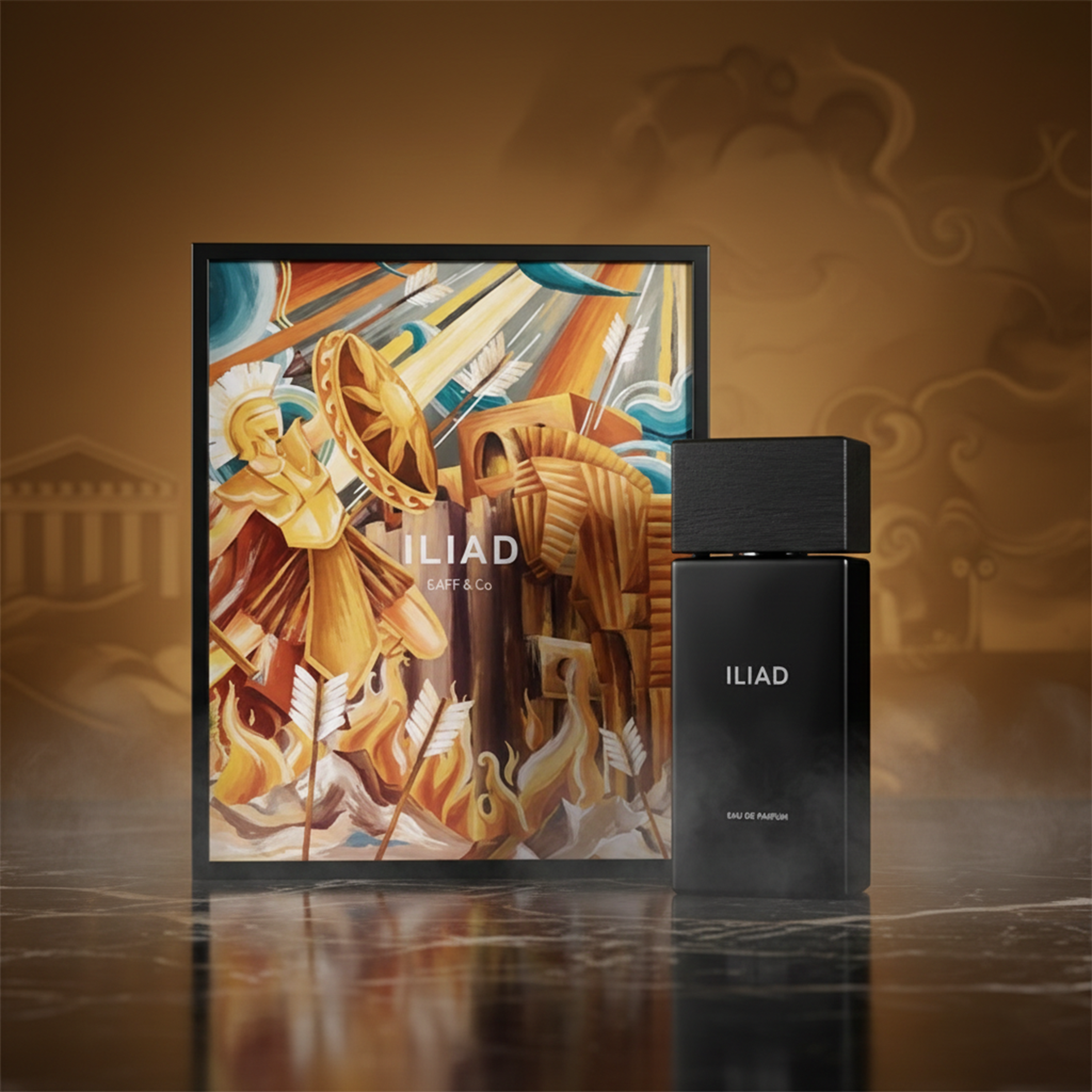 SAFF & Co. ILIAD Extrait de Parfum Elegant Woody Amber Spicy Scent