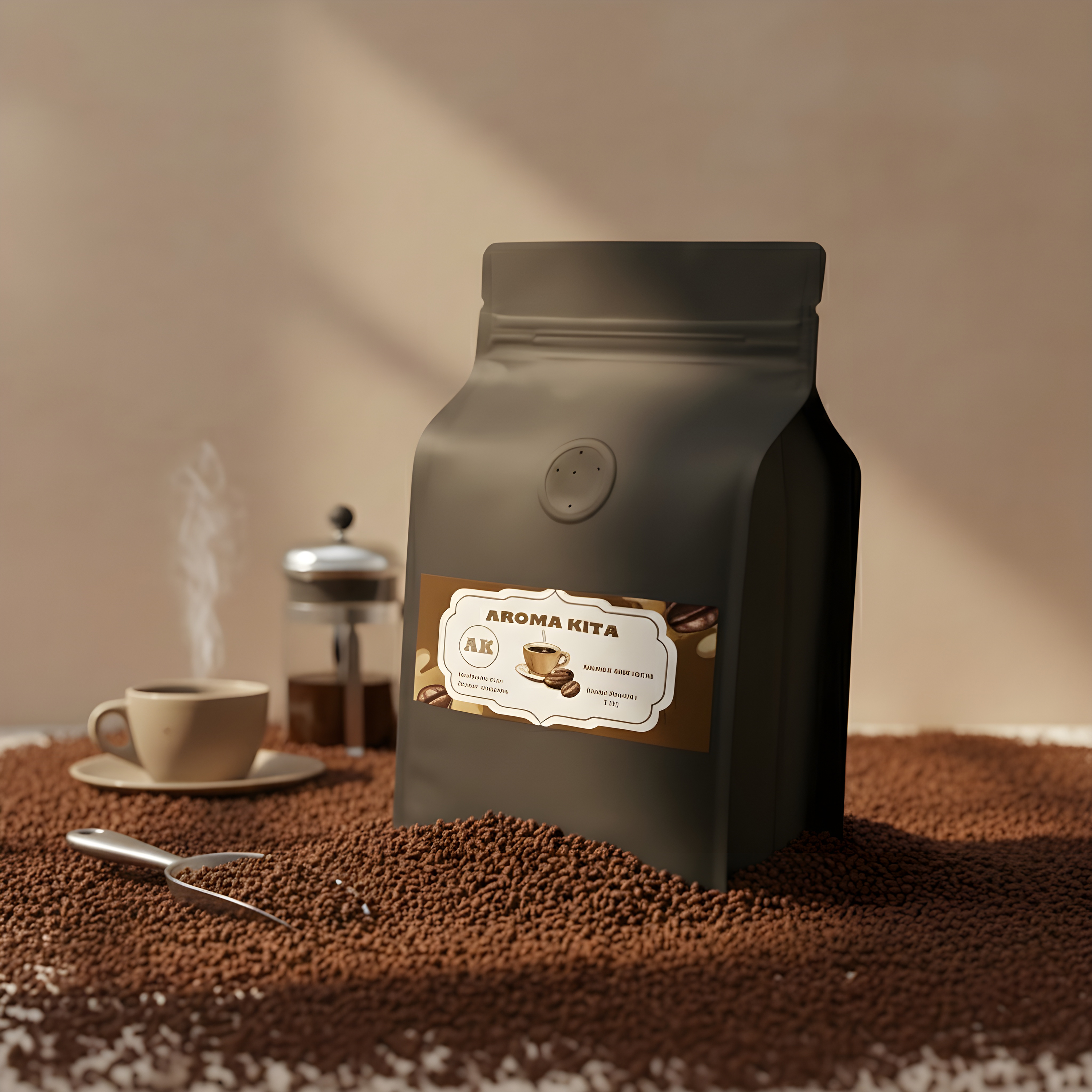 Aceh Gayo Super Arabica Coffee 1kg by Aroma Kita - Fine Grind