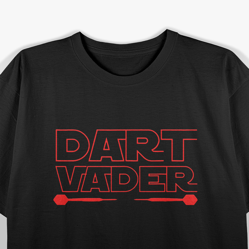 Dart Vader | 180 Darts Dart Player Gift | Darts T-Shirt