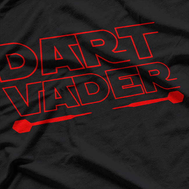 Dart Vader | 180 Darts Dart Player Gift | Darts T-Shirt