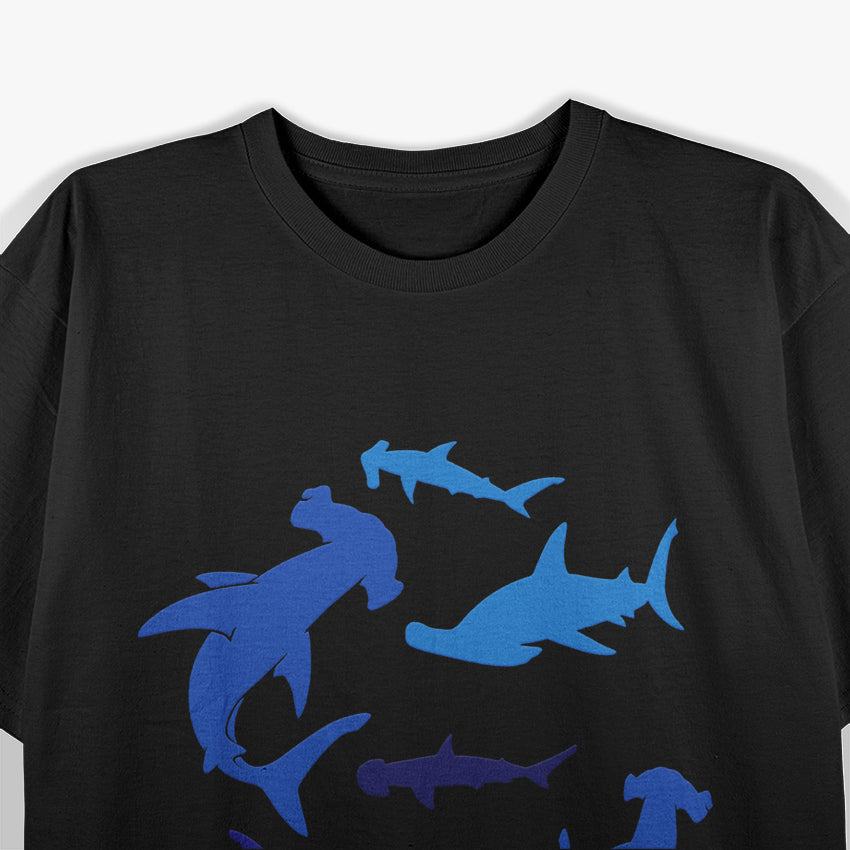 Shark Swimming In The Ocean Water T-Shirt