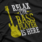 Bass Player: The Backbone of Music - Guitarist School Vibes T-Shirt