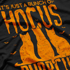 Hocus Purrcus Pocus Halloween Witch Cats T-Shirt
