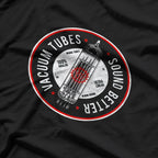 Retro Analog Audio Vacuum Tube Guitar Bass Cool Gift T-Shirt