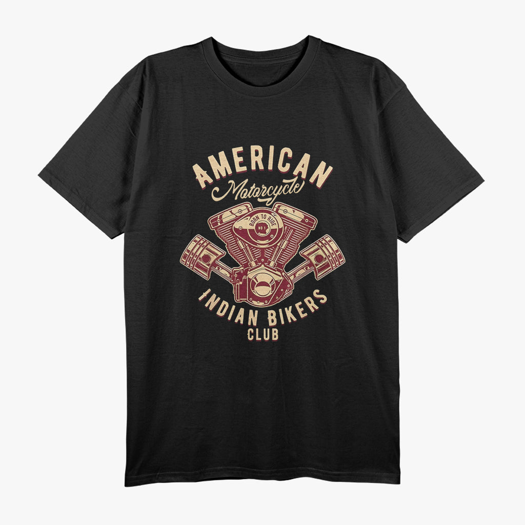 Native American Motorcycle Indian Bikers T-Shirt