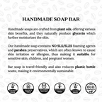 4Pcs SOAPILY Goat Milk & Honey Natural Soap Skin Barrier Brightening Dry Skin