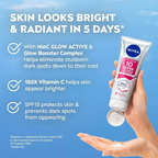 3 Pcs NIVEA Extra Bright 10 Super Vitamins Body Serum SPF15 170ml