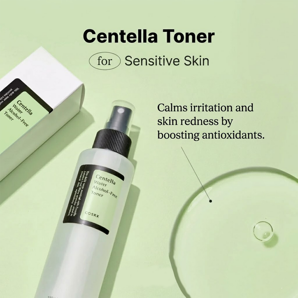 COSRX Centella Water Alcohol-Free Toner 150ml Soothing Hydrating Facial Toner