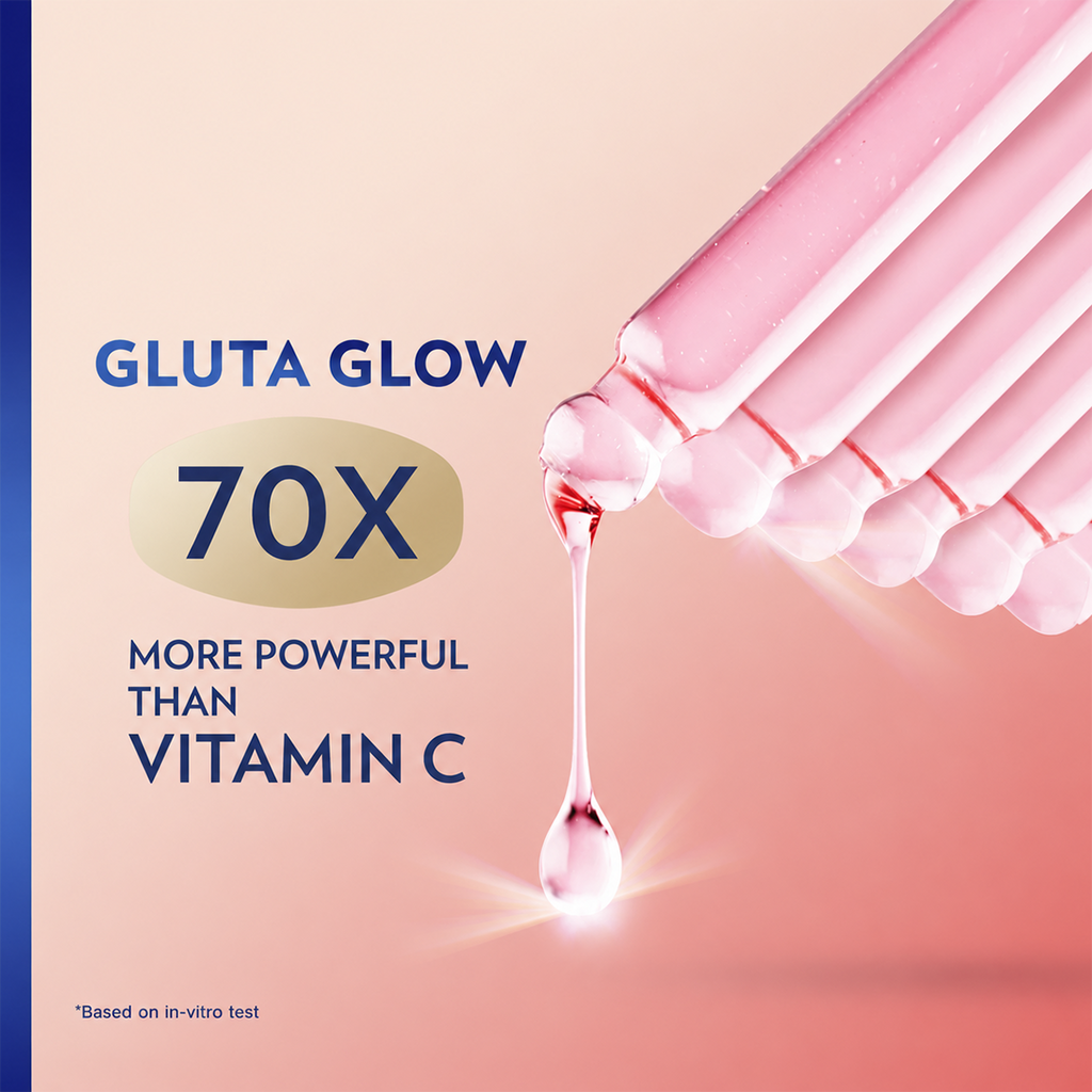 2 Pcs Vaseline Gluta-Hya Flawless Bright Body Serum 330ml Brightening Lotion