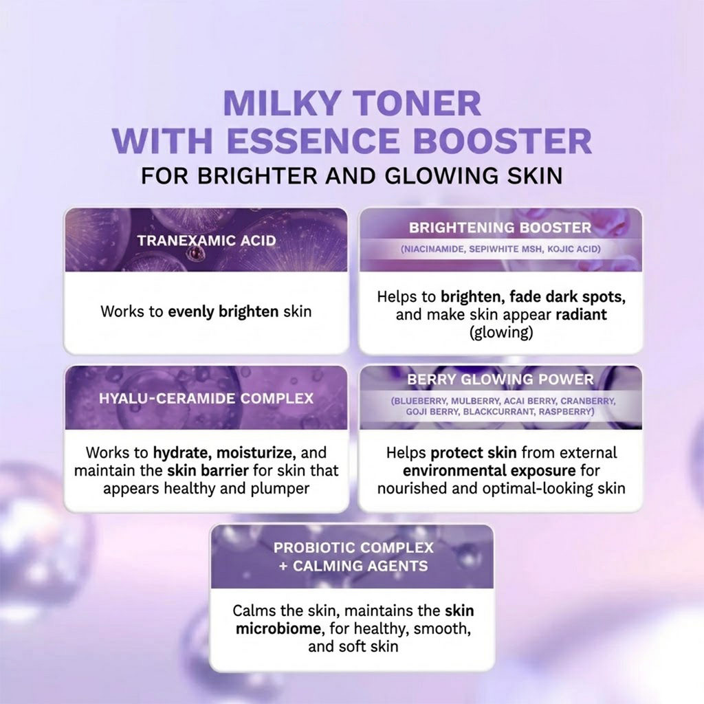 Elsheskin Radiant Glow Brightening Essence Toner 100ml Hydrating Face Toner