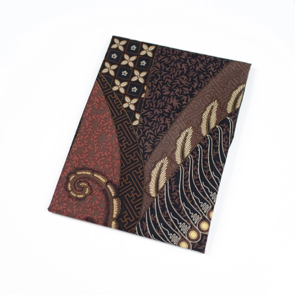 Hadinata Superfine Cotton Batik Fabric Deswan Maroon – 2 Meter Fabric