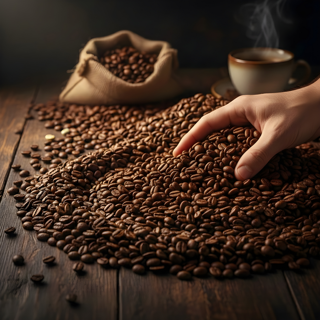 Kopi Aroma Bandung Mokka Arabica Coffee Beans 500g – Premium Whole Bean Coffee
